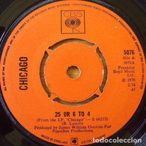 Dischi in vinile: Chicago &ndash; 25 Or 6 To 4 (Vinyl, CBS 5076)