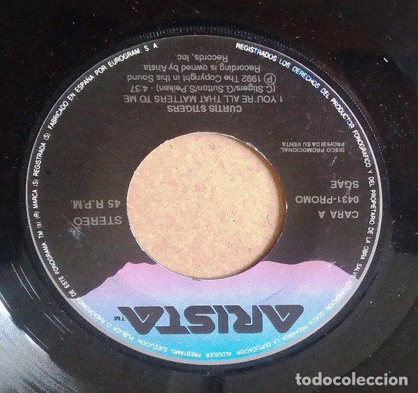 Dischi in vinile: Curtis Stigers &ndash; You're All That Matters To Me (Vinyl, Arista 0431-PROMO)