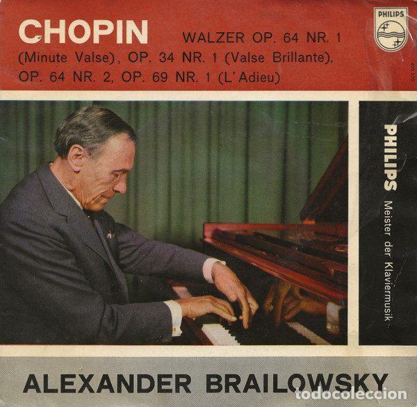 Dischi in vinile: Chopin - Alexander Brailowsky &ndash; Waltzes Op. 64 No. 1 (Minute Valse) / Op. 34 Nr. 1 (Valse...