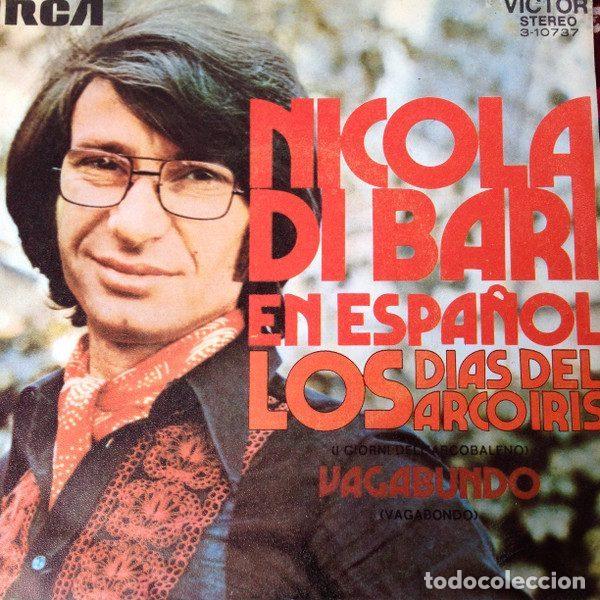 Dischi in vinile: Nicola Di Bari &ndash; En Espa&ntilde;ol - Los Dias Del Arco Iris = I Giorni Dell'Arcobaleno (Vinyl, RCA...