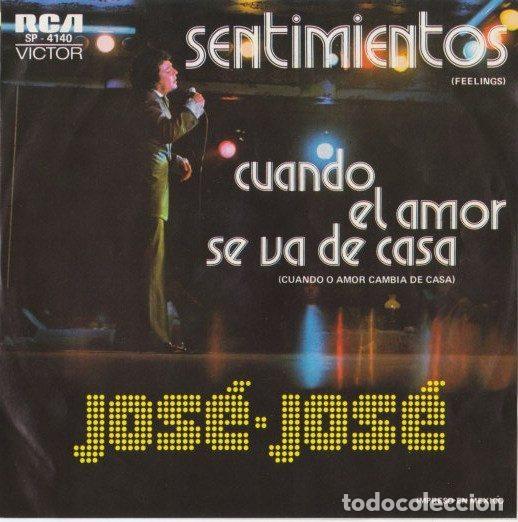 Dischi in vinile: Jos&eacute; Jos&eacute; &ndash; Sentimientos = Feelings (Vinyl, RCA Victor SP-4140)