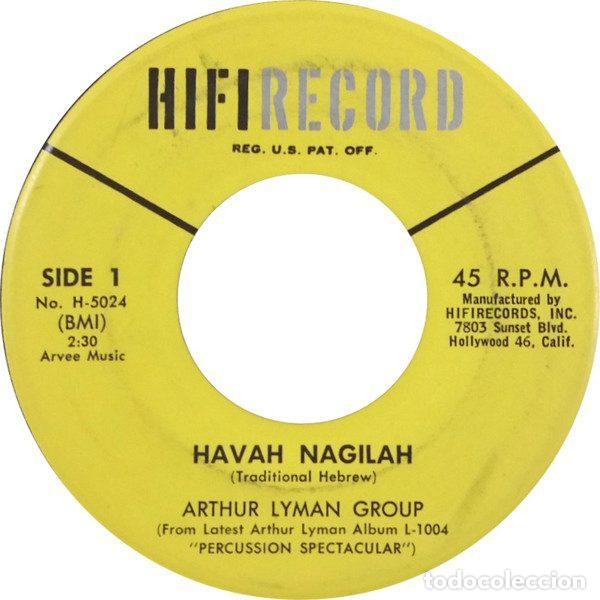 Dischi in vinile: Arthur Lyman Group &ndash; Havah Nagilah (Vinyl, HiFi Records H-5024)