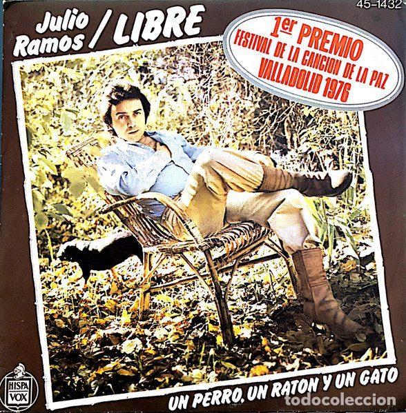 Vinyl records: Julio Ramos &ndash; Libre (Vinyl, Hispavox 45-1432)