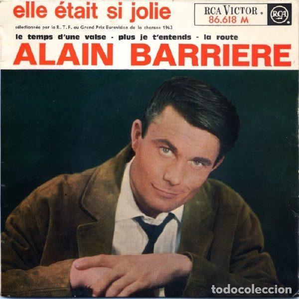 Discos de vinilo: Alain Barri&egrave;re &ndash; Elle &Eacute;tait Si Jolie (Vinyl, RCA Victor 86.618)