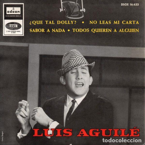 Vinyl records: Luis Aguil&eacute; &ndash; &iquest;Que Tal Dolly? (Vinyl, Odeon DSOE 16.633)