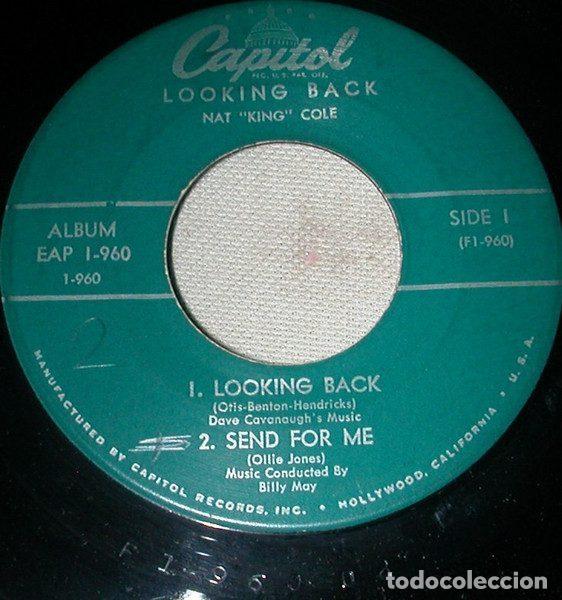 Discos de vinilo: Nat &rdquo;King&rdquo; Cole &ndash; Looking Back (Vinyl, Capitol Records EAP 1-960) - Foto 2