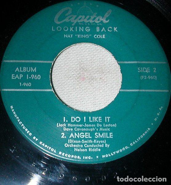 Discos de vinilo: Nat &rdquo;King&rdquo; Cole &ndash; Looking Back (Vinyl, Capitol Records EAP 1-960) - Foto 3