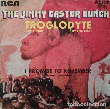 Discos de vinilo: The Jimmy Castor Bunch &ndash; Troglodyte = Cavern&iacute;cola (Vinyl, RCA Victor 3-10786)
