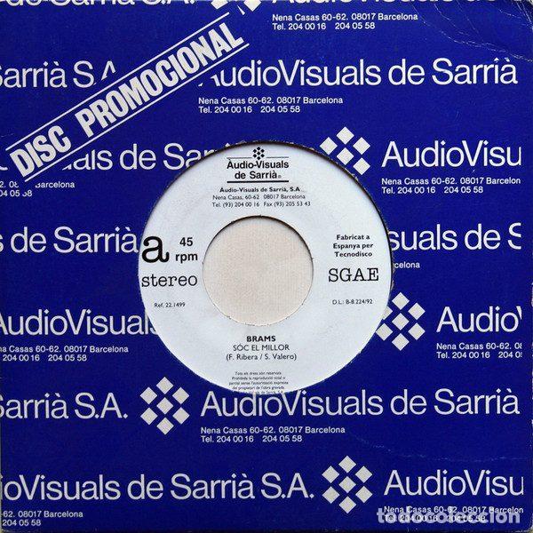 Dischi in vinile: Brams &ndash; S&oacute;c El Millor (Vinyl, &Agrave;udiovisuals de Sarri&agrave; 22.1499)
