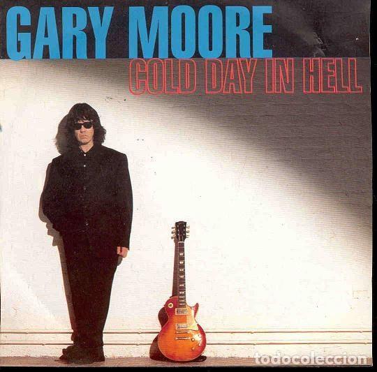 Vinyl-Schallplatten: Gary Moore &ndash; Cold Day In Hell (Vinyl, Virgin 115 061)