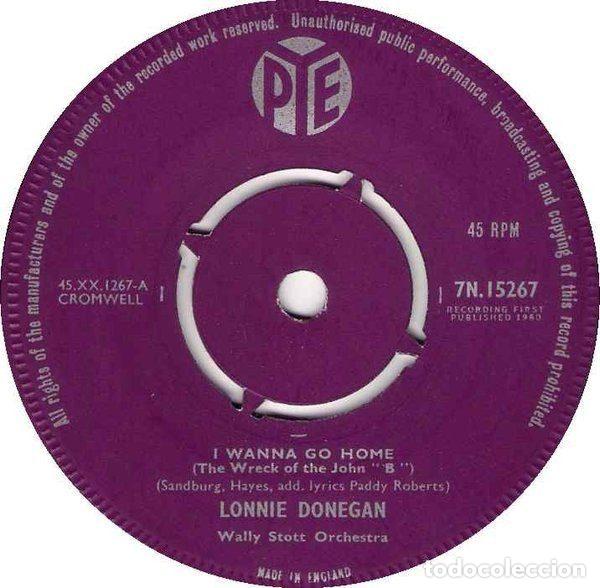 Dischi in vinile: Lonnie Donegan / Lonnie Donegan And His Skiffle Group &ndash; I Wanna Go Home (The Wreck Of The John...