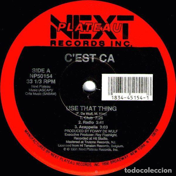 Discos de vinilo: C'est Ca &ndash; Use That Thing (Vinyl, Next Plateau Records Inc. NP50154)