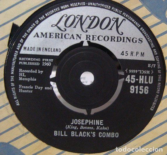 Discos de vinilo: Bill Black's Combo &ndash; Josephine / Dry Bones (Vinyl, London American Recordings 45 HLU 9156)