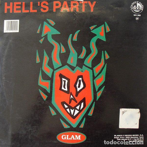 Discos de vinilo: Glam &ndash; Hells Party (Vinyl, Blanco Y Negro MX 368) - Foto 4