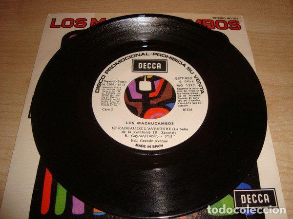 Discos de vinilo: Los Machucambos &ndash; Indio (Vinyl, Decca MO 1377) - Foto 3