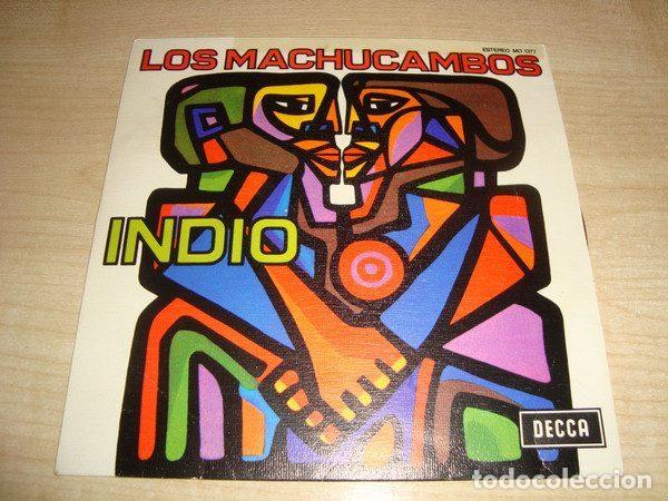 Disques de vinyle: Los Machucambos &ndash; Indio (Vinyl, Decca MO 1377)
