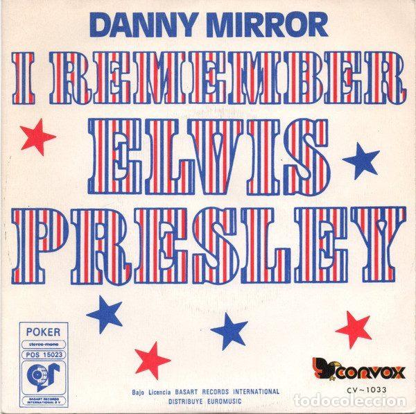 Vinyl records: Danny Mirror &ndash; I Remember Elvis Presley (Vinyl, Corvox CV-1033)