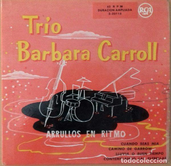 Disques de vinyle: Tr&iacute;o Barbara Carroll &ndash; Arrullos En Ritmo (Vinyl, RCA 3-20118)