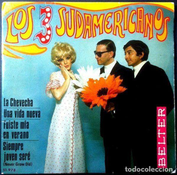 Discos de vinilo: Los 3 Sudamericanos &ndash; La Chevecha (Vinyl, Belter 51.978)