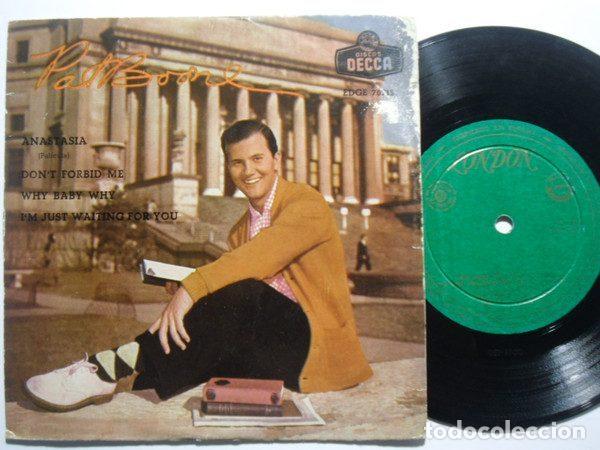 Discos de vinilo: Pat Boone &ndash; Anastasia (Vinyl, Decca EDGE 70713)