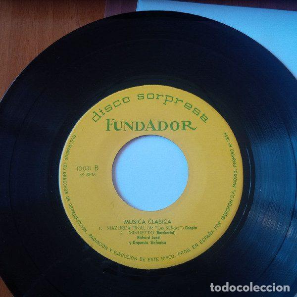 Discos de vinilo: Various, Richard Lund Y Orquesta Sinf&oacute;nica &ndash; Musica Clasica (Vinyl, Disco Sorpresa Fundador 10.031)