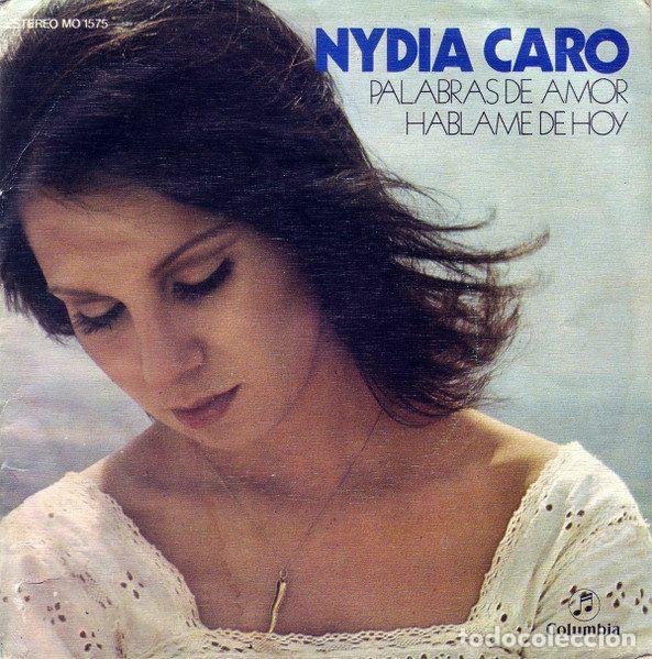 Discos de vinilo: Nydia Caro &ndash; Palabras De Amor / Hablame De Hoy (Vinyl, Columbia MO 1575)