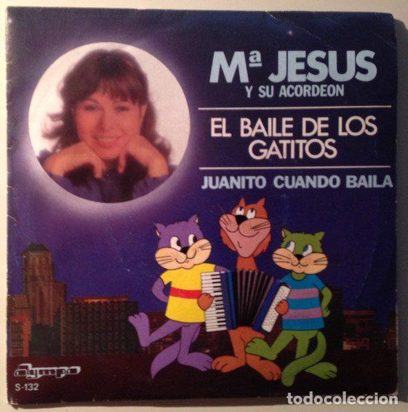 Discos de vinilo: M&ordf; Jes&uacute;s Y Su Acorde&oacute;n &ndash; El Baile De Los Gatitos (Vinyl, Olympo S-132)