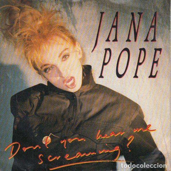 Discos de vinilo: Jana Pope &ndash; Don't You Hear Me Screaming? (Vinyl, Polydor 885 237-7)