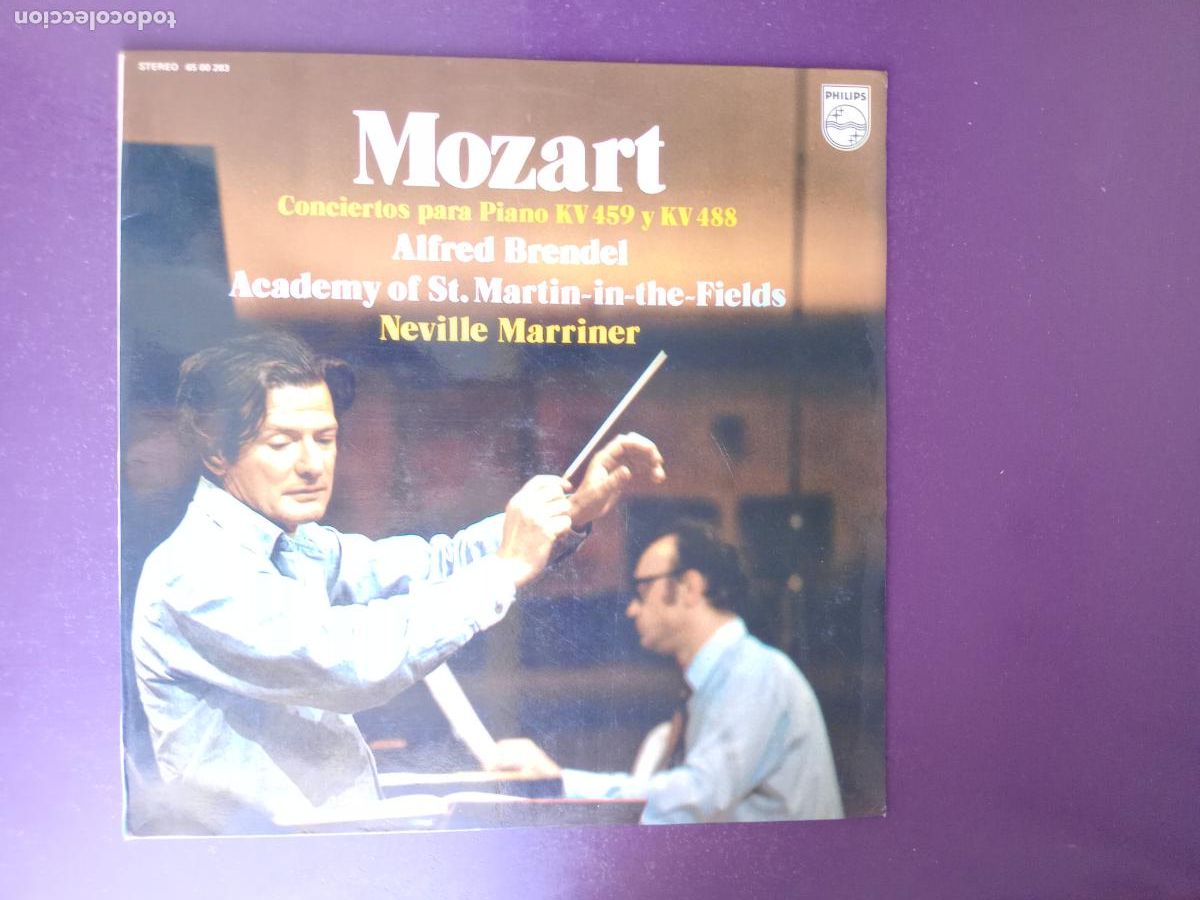 Discos de vinilo: Mozart - Alfred Brendel - CONCIERTO PARA PIANO KV 459 - LP PHILIPS 1975 - MUY POCO USO -