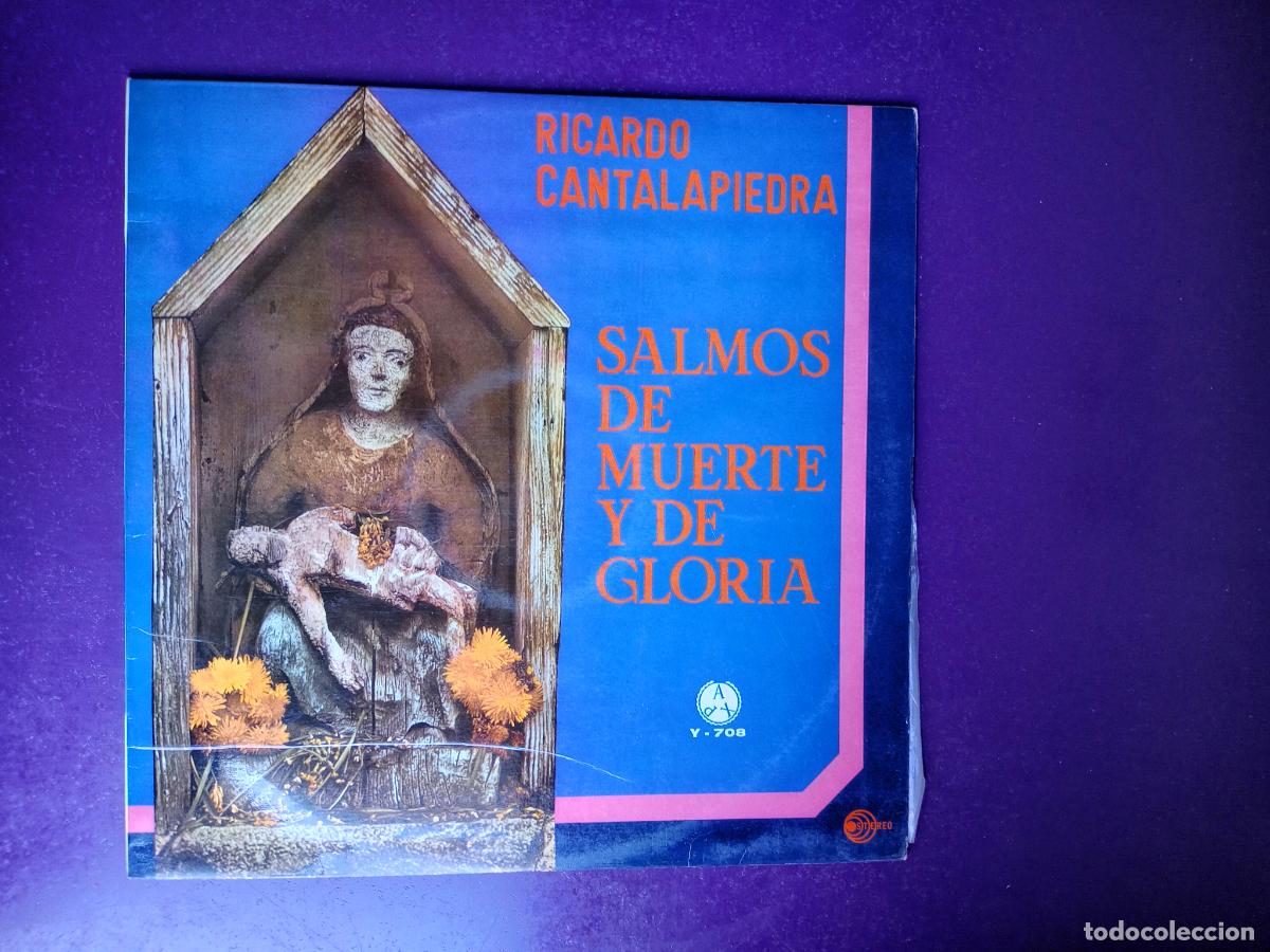 Discos de vinilo: Ricardo Cantalapiedra &ndash; Salmos De Muerte Y De Gloria - LP PAX 1972 - RELIGION FOLK SEMANA SANTA