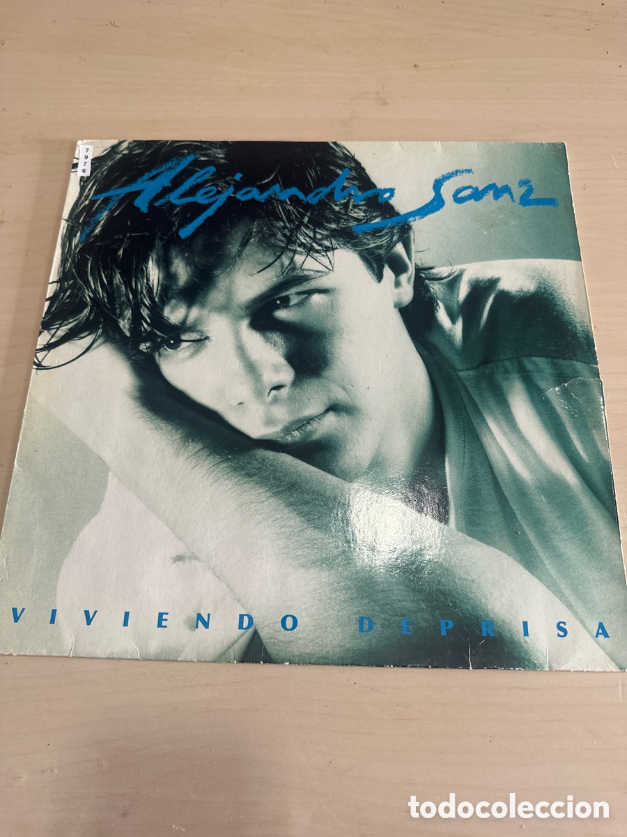Discos de vinilo: VIN7976 Alejandro Sanz viviendo deprisa segunda mano