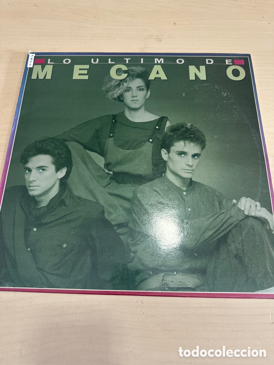 Discos de vinilo: VIN7977 lo &uacute;ltimo de mecano segunda mano