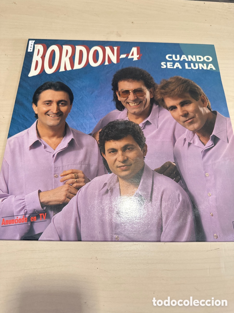 Discos de vinilo: VIN7984 bord&oacute;n 4 cuando sea luna segunda mano