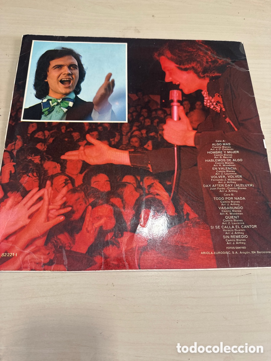Discos de vinilo: VIN7988 Camilo sesto segunda mano - Foto 2
