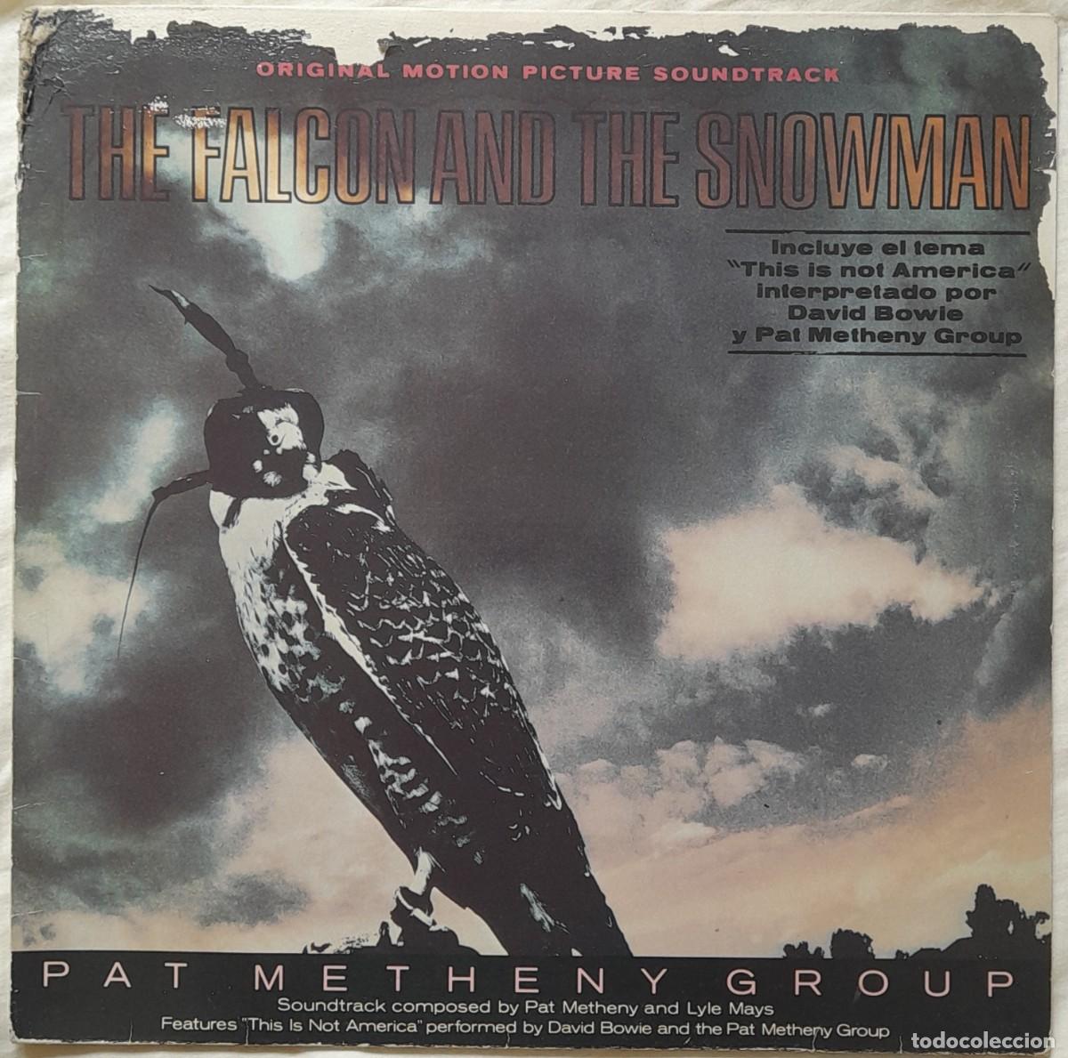 Discos de vinilo: The Falcon and the Snowman. Pat Metheny Group. LP EMI 1985