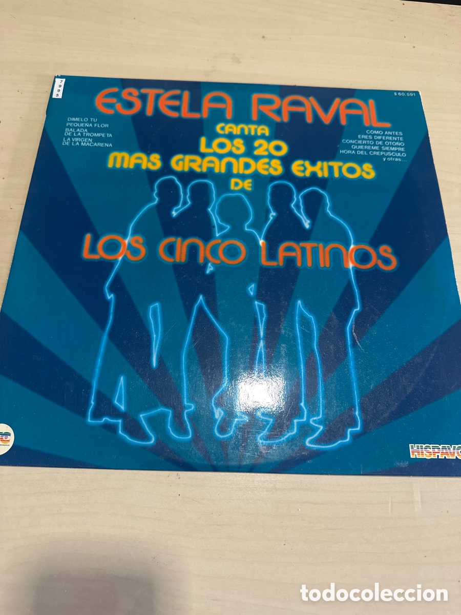 Discos de vinilo: VIN7995 estela raval los cinco latinos segunda mano
