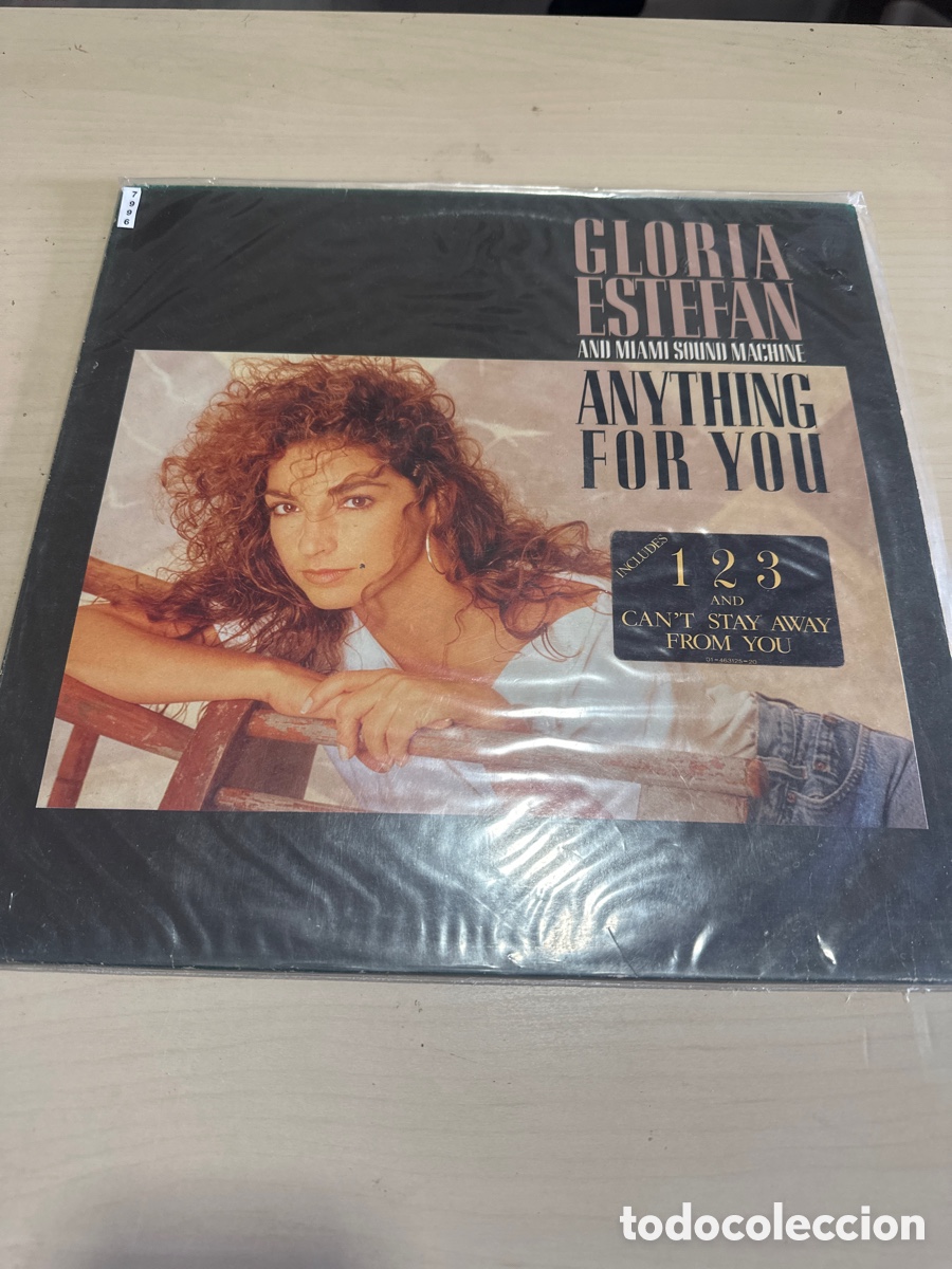 Discos de vinilo: VIN7996 gloria estefan anything for you segunda mano