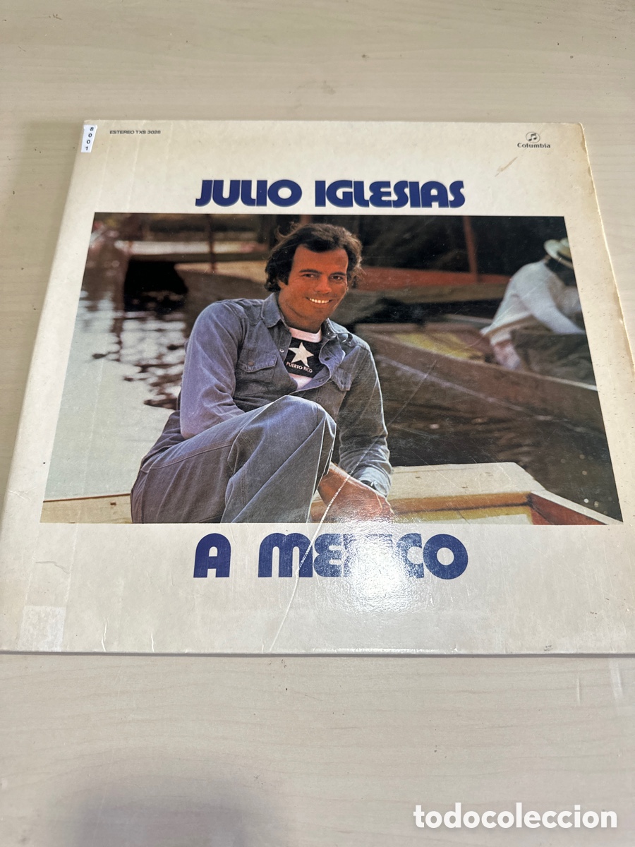 Vinyl records: VIN8001 julio iglesias a M&eacute;xico segunda mano