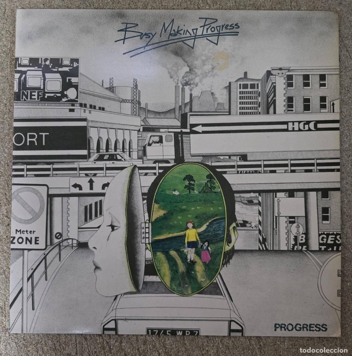 Discos de vinilo: Disco Lp.Progress.Busy Making Progress.1978
