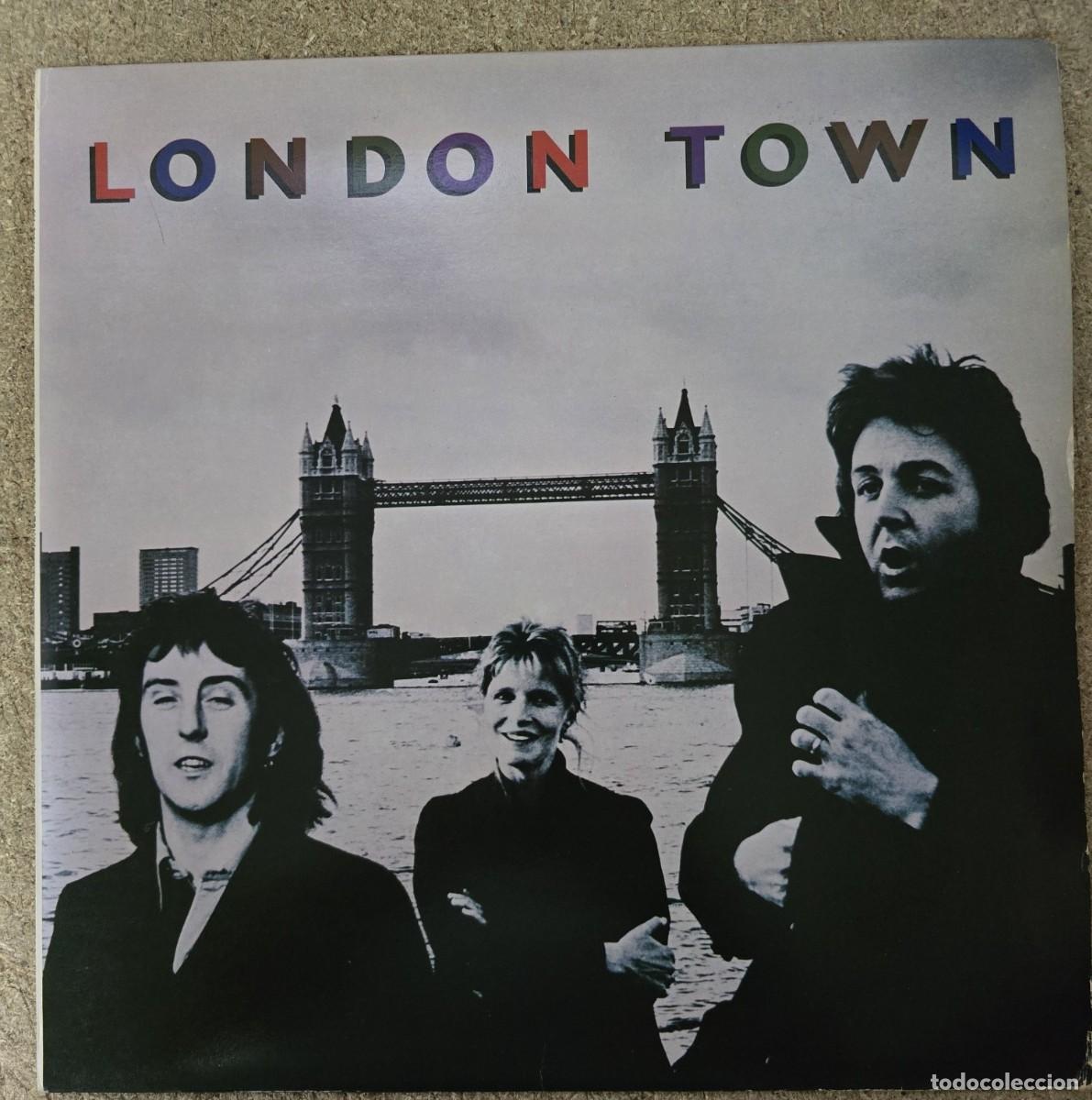 Discos de vinilo: Disco Lp.Wings.London Town + Poster.1978