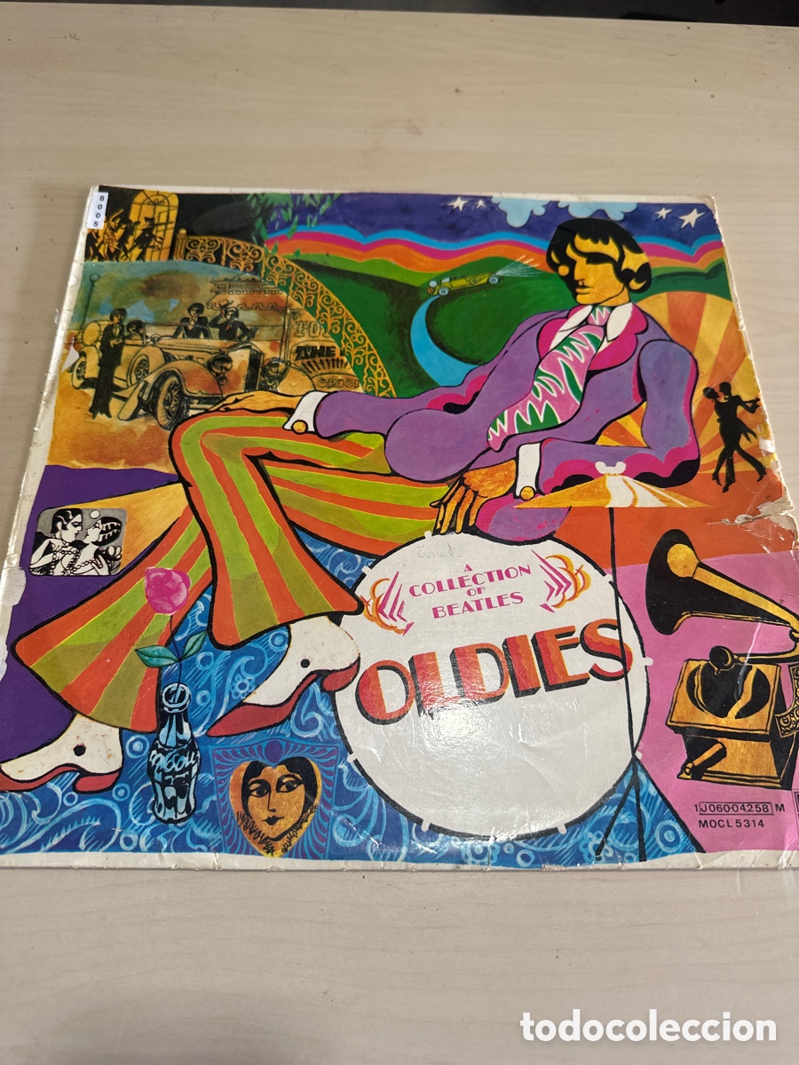 Vinyl records: VIN8005 a collection of beatles oldies segunda mano