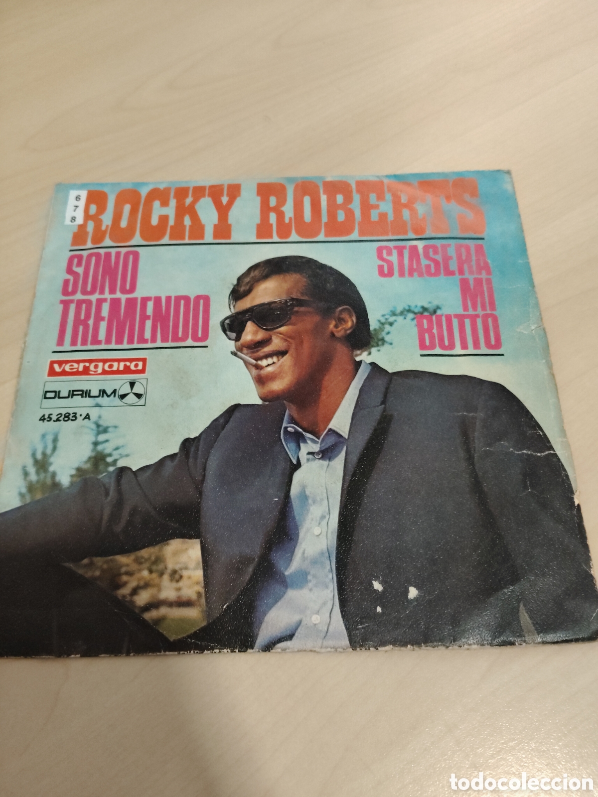 Discos de vinilo: MV678 Rocky Roberts son&oacute; tremendo MINI VINILO