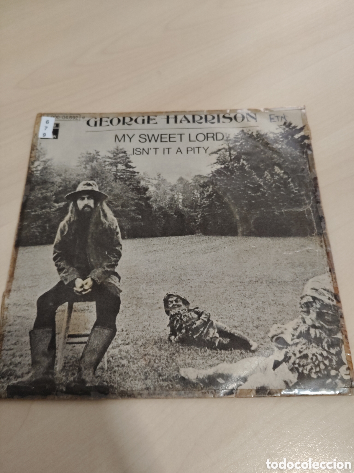 Discos de vinilo: MV679 George Harrison my sweet lord MINI VINILO