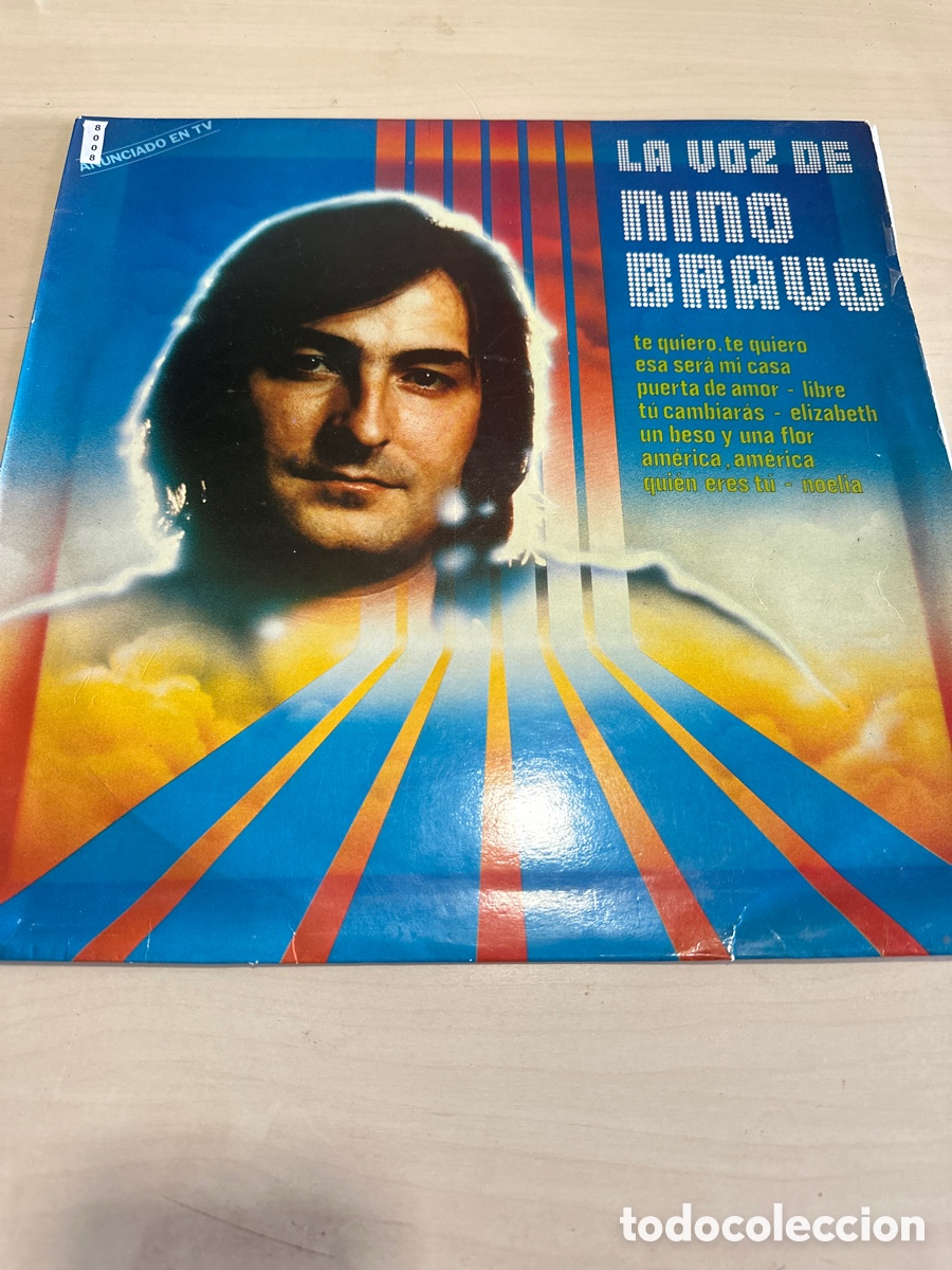 Discos de vinilo: VIN8008 la voz de nino bravo segunda mano