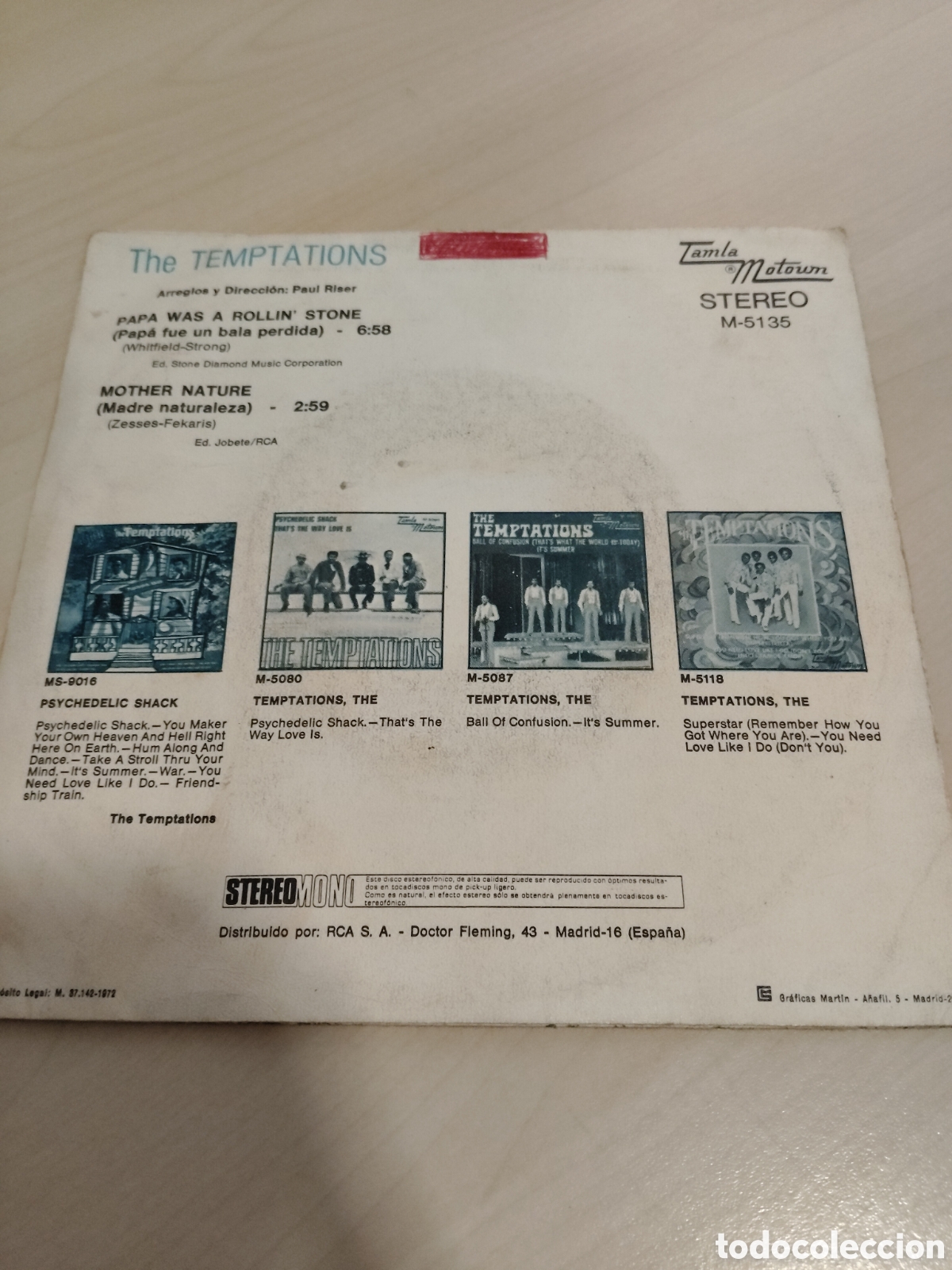 Discos de vinilo: MV681 papa was a rolling Stone MINI VINILO - Foto 2