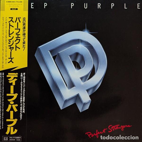 Discos de vinilo: Deep Purple - Perfect Strangers 1lp japanese pressing from 1984, with OBI and inserts, htf!!!