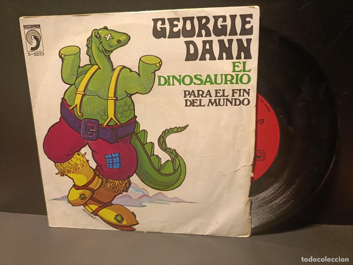Discos de vinilo: GEORGIE DANN EL DINOSAURIO SINGLE 1972 PEPETO