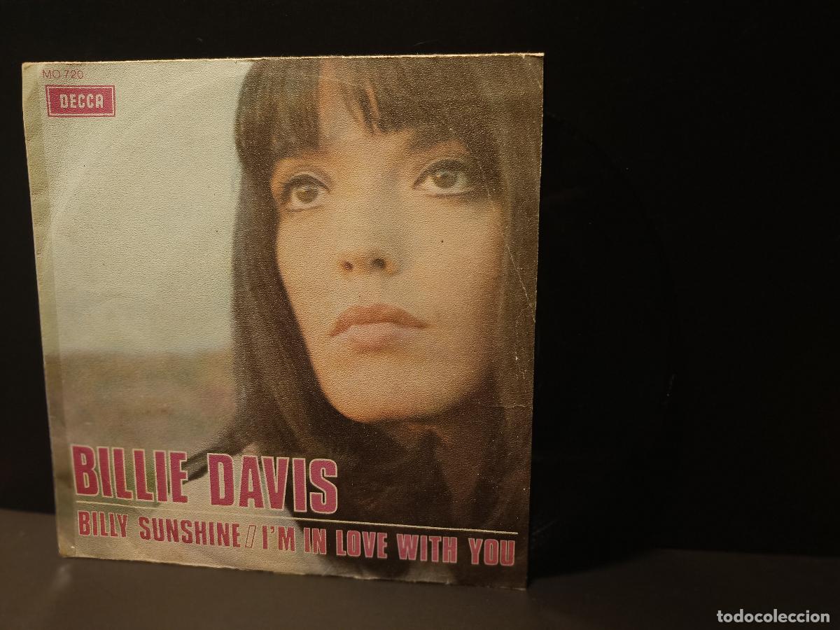 Discos de vinilo: BILLIE DAVIS BILLIE SUNSHINE SINGLE 1969 PEPETO
