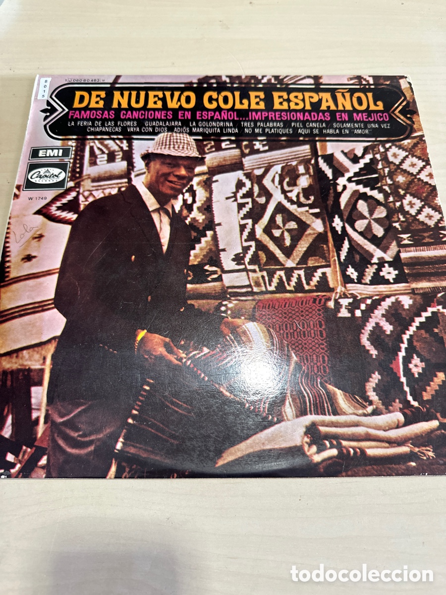Discos de vinilo: VIN8015 de nuevo cole espa&ntilde;ol segunda mano