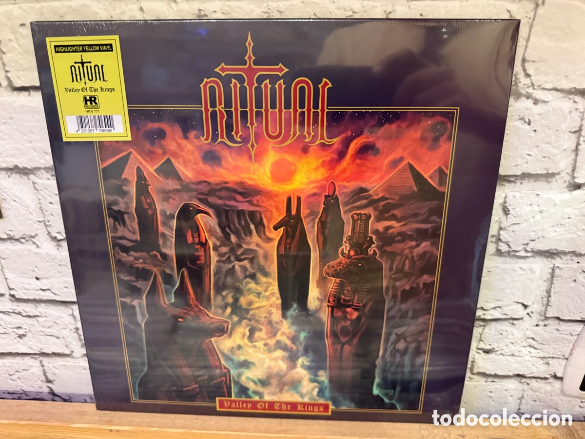 Discos de vinilo: Ritual &ndash; Valley Of The Kings. Lp vinilo precintado. Heavy metal